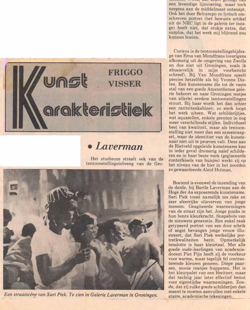1982 Laverman  Friggo Visser