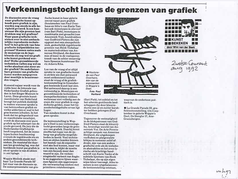 1992 Grenzen van de grafiek